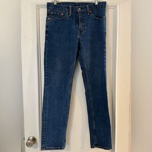 Levi's 511 Men's Slim Fit Jeans Blue Medium Wash  33x33Denim